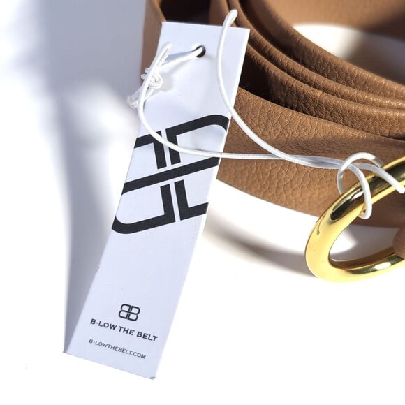 NEW B-low the Belt Camel Tan Vegan Leather Wrap Belt One Size main image 2